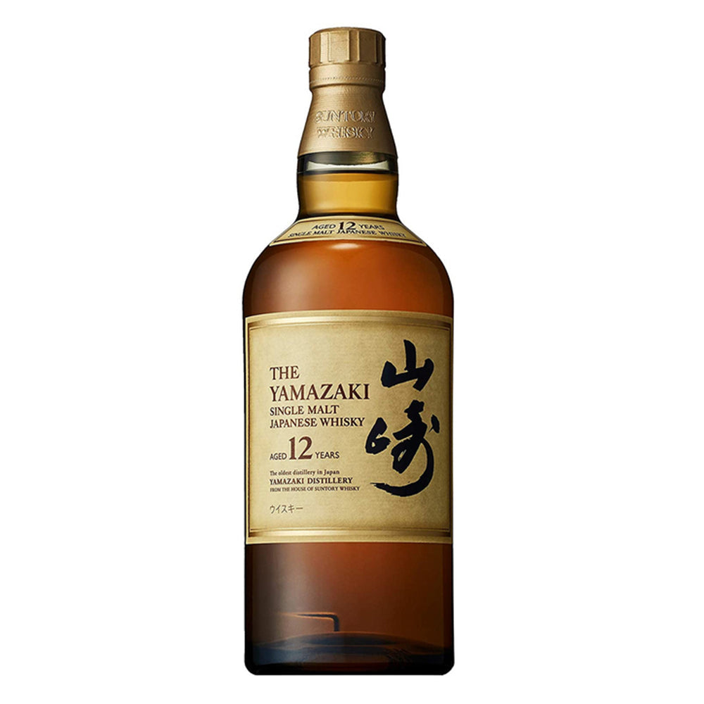 The Yamazaki Single Malt Japanese Suntory Whiskey Aged 12 Years