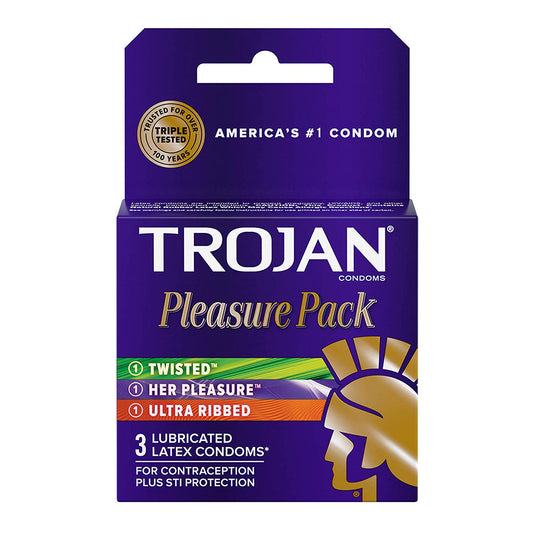 Trojan Pleasure Pack Condoms