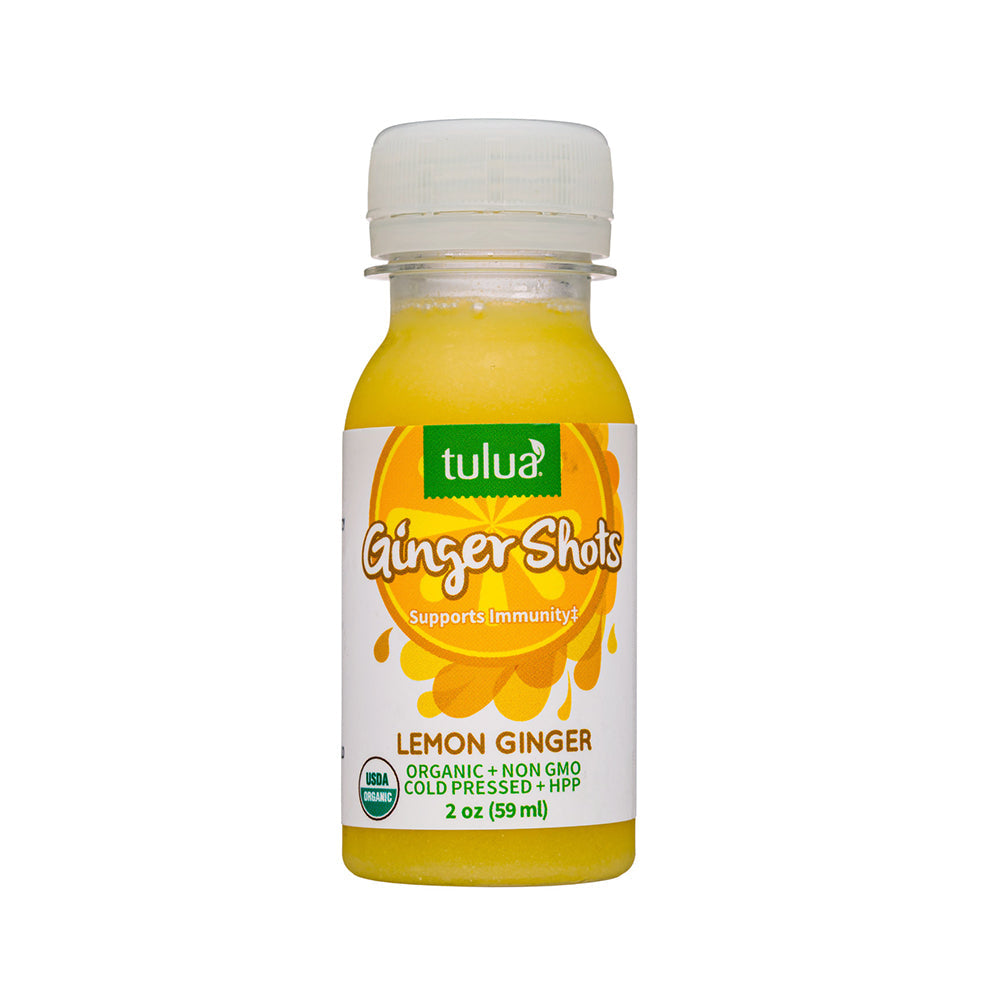 Tulua Lemon Ginger Probiotic Shot