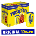 Twisted Tea Original Hard Iced Tea, 12 Pack, 12 fl oz Cans, 5% ABV