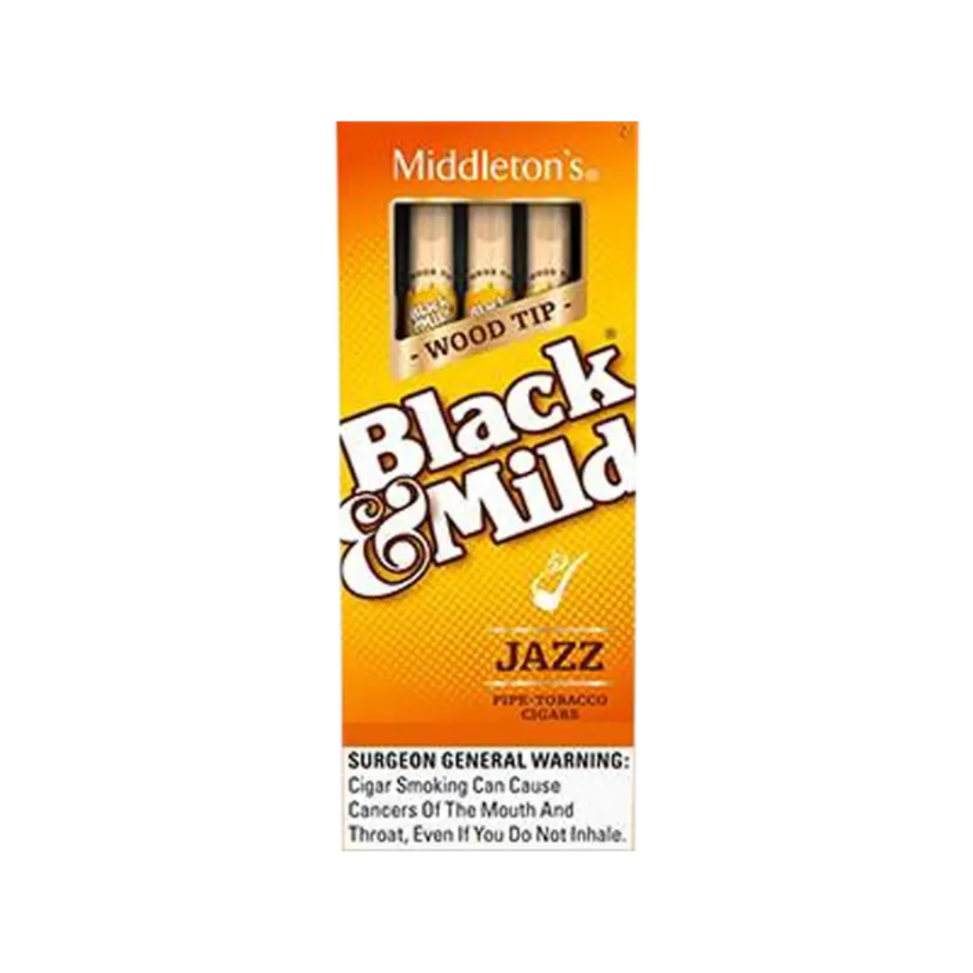 Black & Mild Jazz Wood Tip Cigarillos 5ct