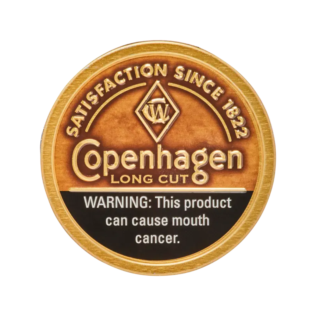 Copenhagen Natural Long Cut Chewing Tobacco 1.2oz