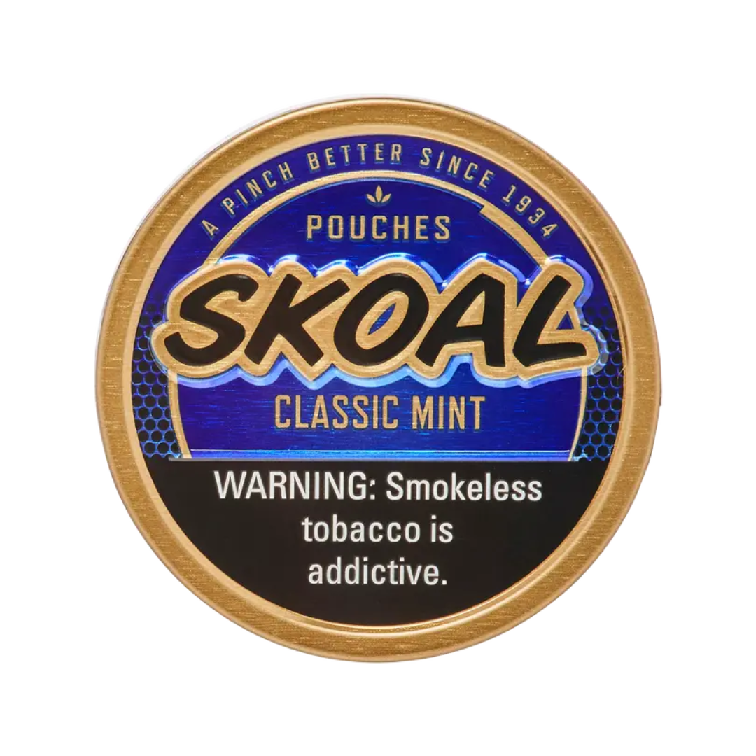 Skoal Classic Mint Chewing Tobacco Pouches 0.82oz