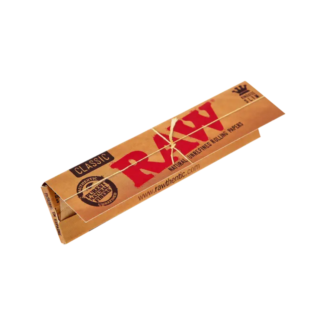 RAW Slim Rolling Papers King Size 32ct