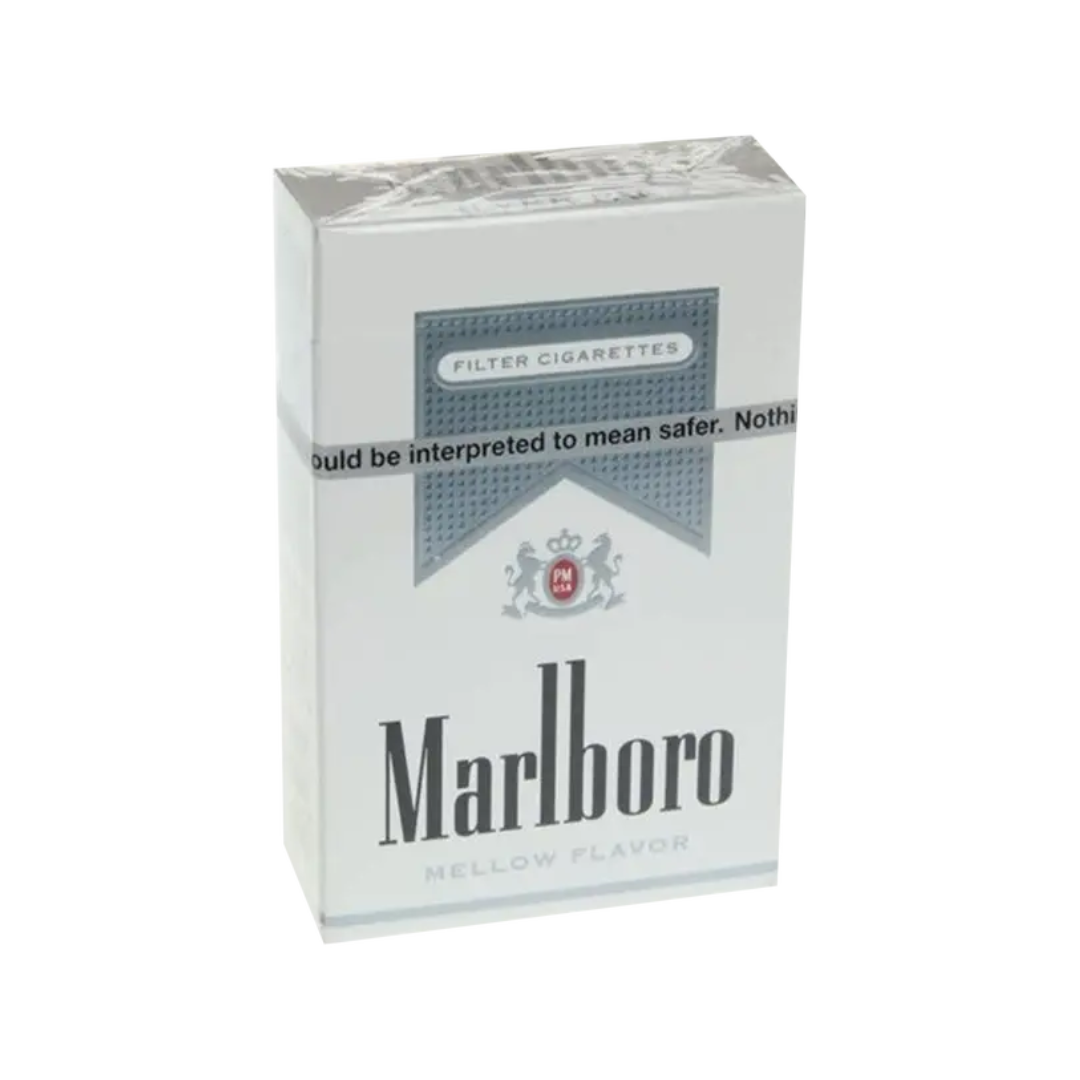 Marlboro Silver Cigarettes 20ct Box 1pk