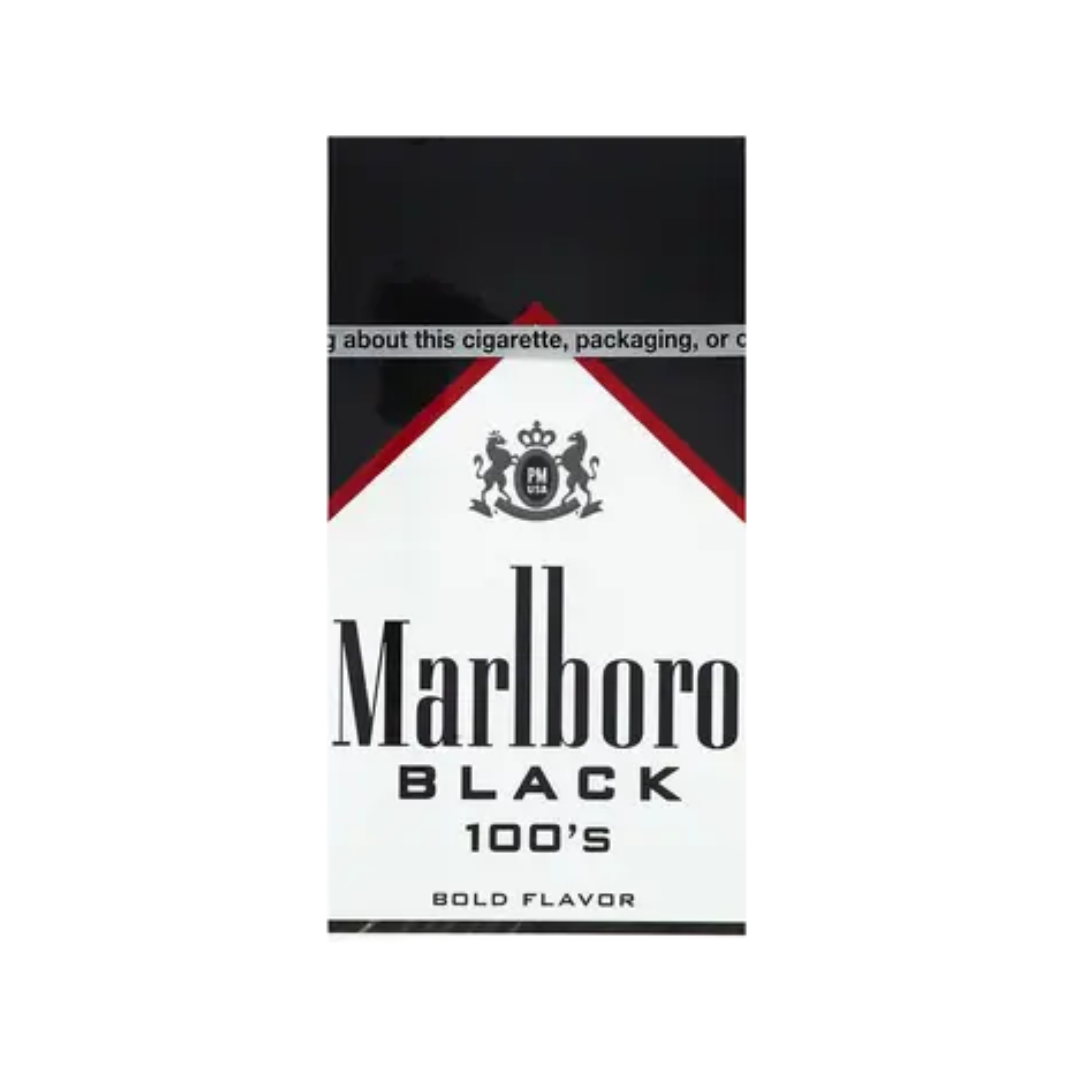 Marlboro Black Special Blend 100s Cigarettes 20ct Box 1pk