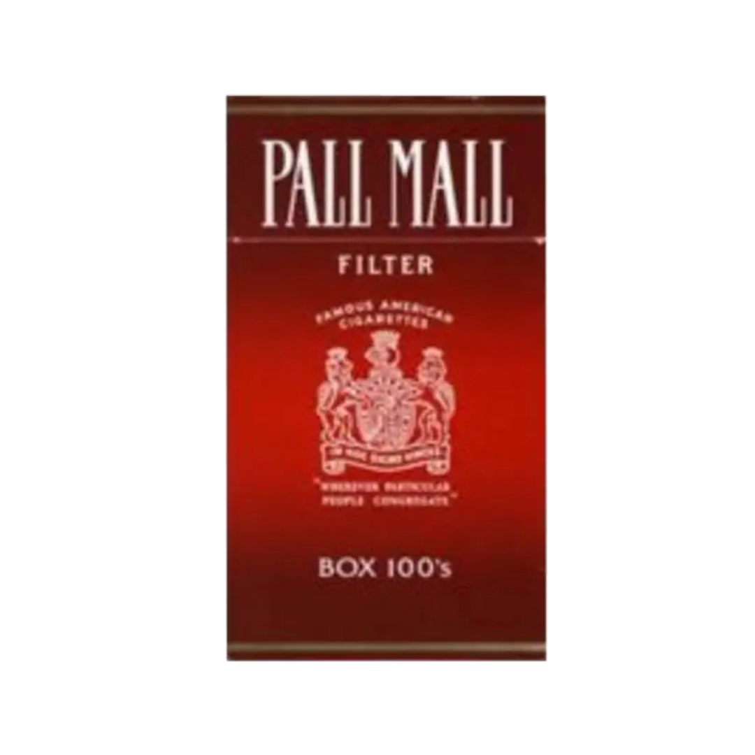 Pall Mall Red Box 100's Cigarettes 1pk