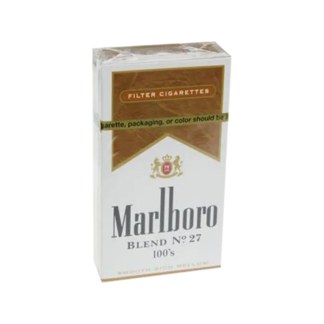 Marlboro Blend No. 27 100's Cigarettes 20ct Box 1pk