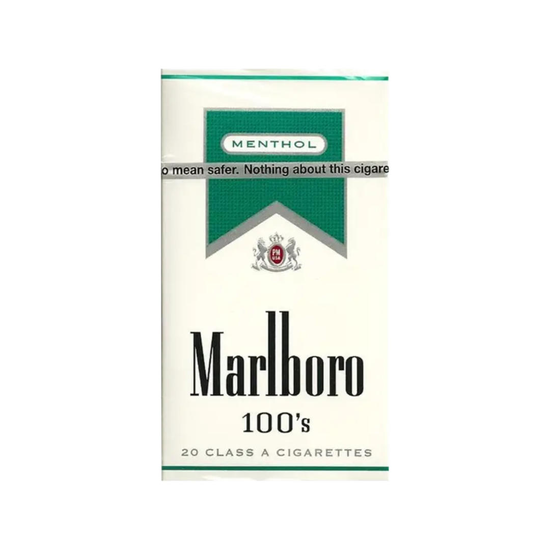 Marlboro Silver Menthol 100s Cigarettes 20ct Box 1pk