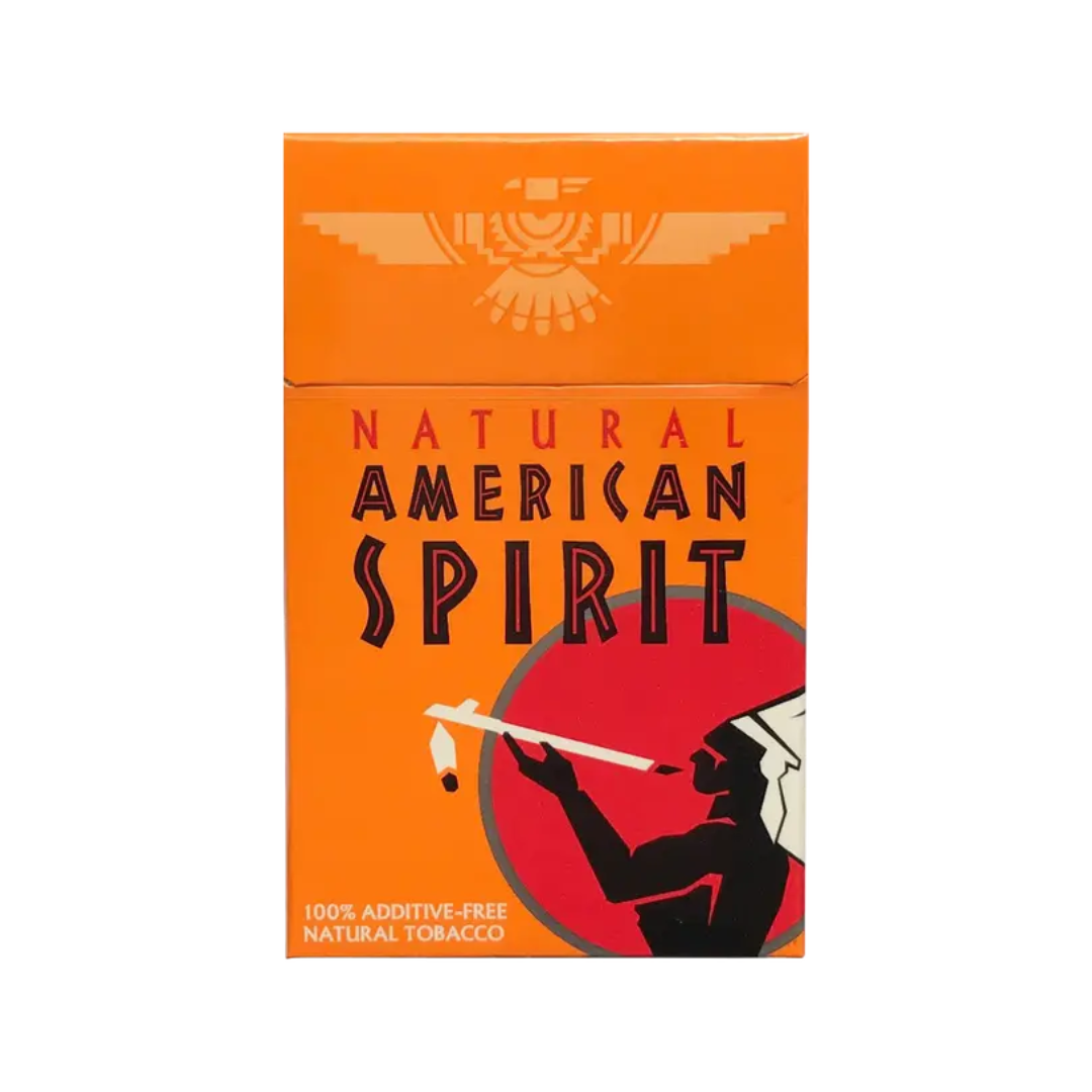 American Spirit Smooth Mellow Orange Cigarettes 20ct Box 1pk