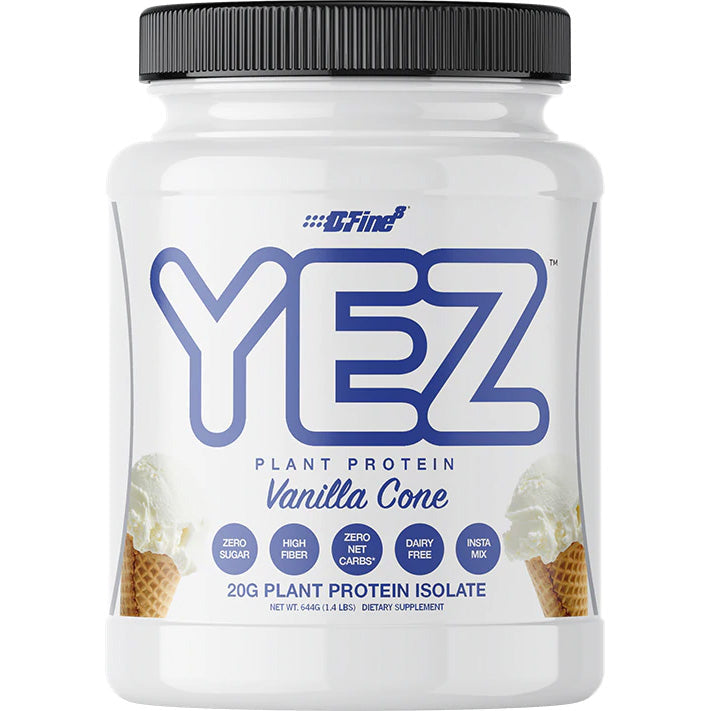 D-Fine8 Supps YEZ Plant Based Protein 20 Servings