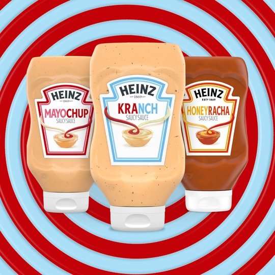 Heinz Kranch Ketchup & Ranch Sauce, 19 fl oz Bottle
