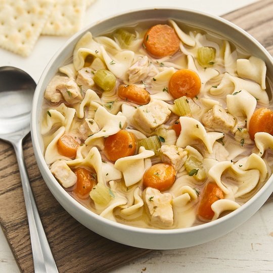 Progresso Light Chicken Noodle Soup, Ready To Serve Canned Soup, 18.5 oz.