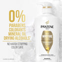 Pantene Pro-V Daily Moisture Renewal Shampoo, All Hair Types, 17.9 fl oz