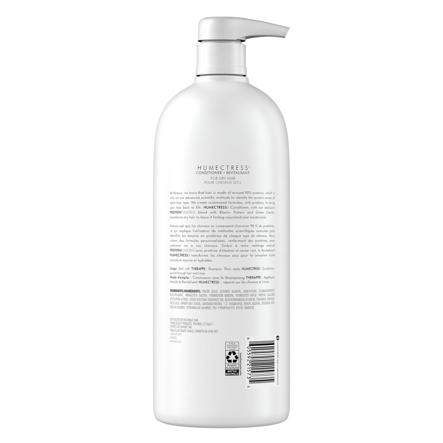 Nexxus Humectress Ultimate Moisture Daily Deep Conditioner with Elastin Protein, 33.8 fl oz