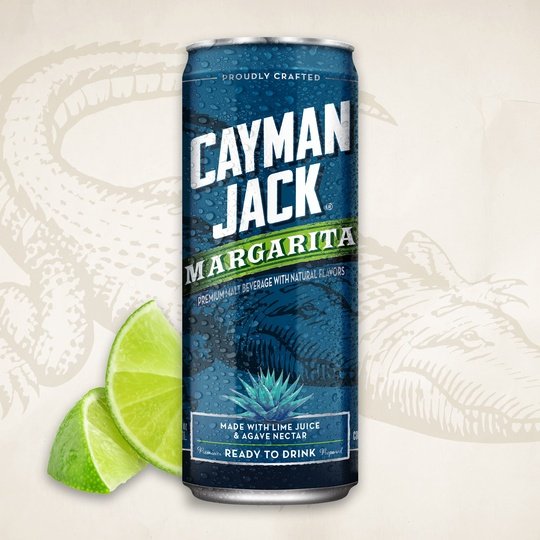 Cayman Jack Margarita, 12 Pack, 12 fl oz Cans, 5.8% ABV