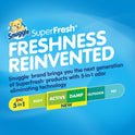 Snuggle Plus SuperFresh Fabric Softener Dryer Sheets with Static Control and Odor Eliminating Technology, Original, 200 Count