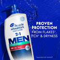 Head & Shoulders Men's 2 in 1 Dandruff Shampoo and Conditioner, Old Spice Pure Sport, 28.2 fl oz