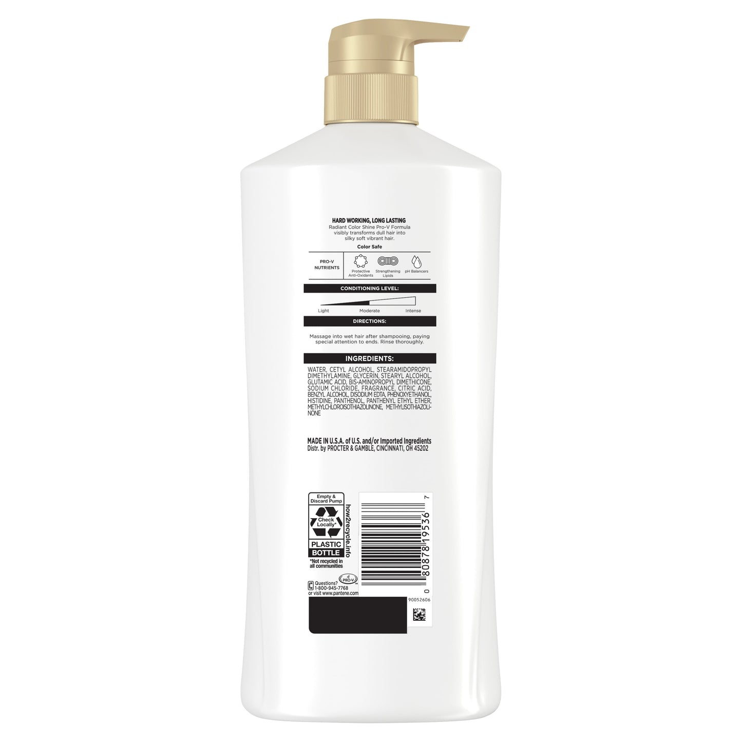 Pantene Pro-V Radiant Color Shine Conditioner, 25.1 fl oz