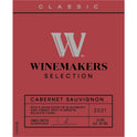 Winemakers Selection Classic Series Cabernet Sauvignon California Red Wine, 750 ml Glass, ABV 13.50%