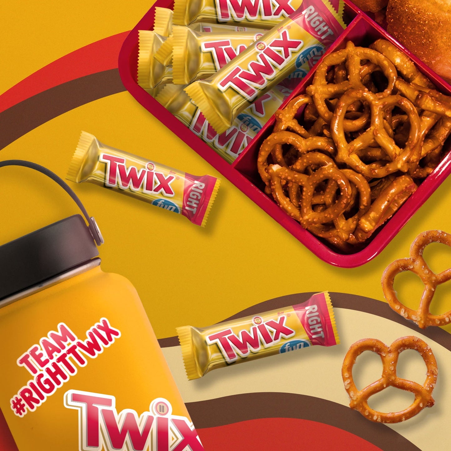 Twix Caramel Fun Size Chocolate Cookie Candy Bars - 18.28 oz Bag