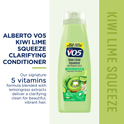 Alberto VO5 Kiwi Lime Squeeze Conditioner with Vitamin E & C, for All Hair Types, 16.9 fl oz
