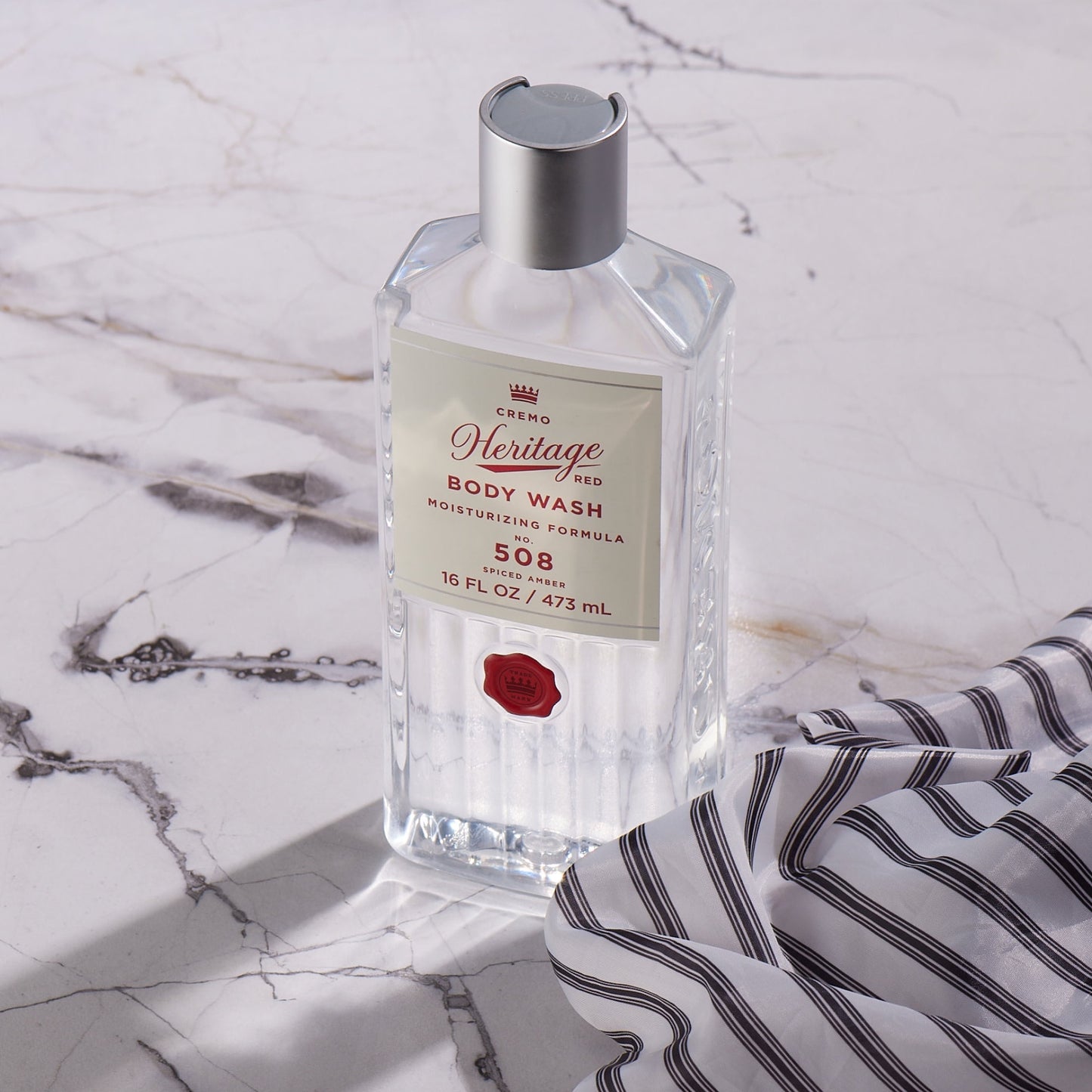 Cremo Heritage Red Collection Body Wash, 160z.