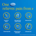 Aleve Caplets Soft Grip Arthritis Cap Naproxen Sodium Pain Reliever, 50 Count