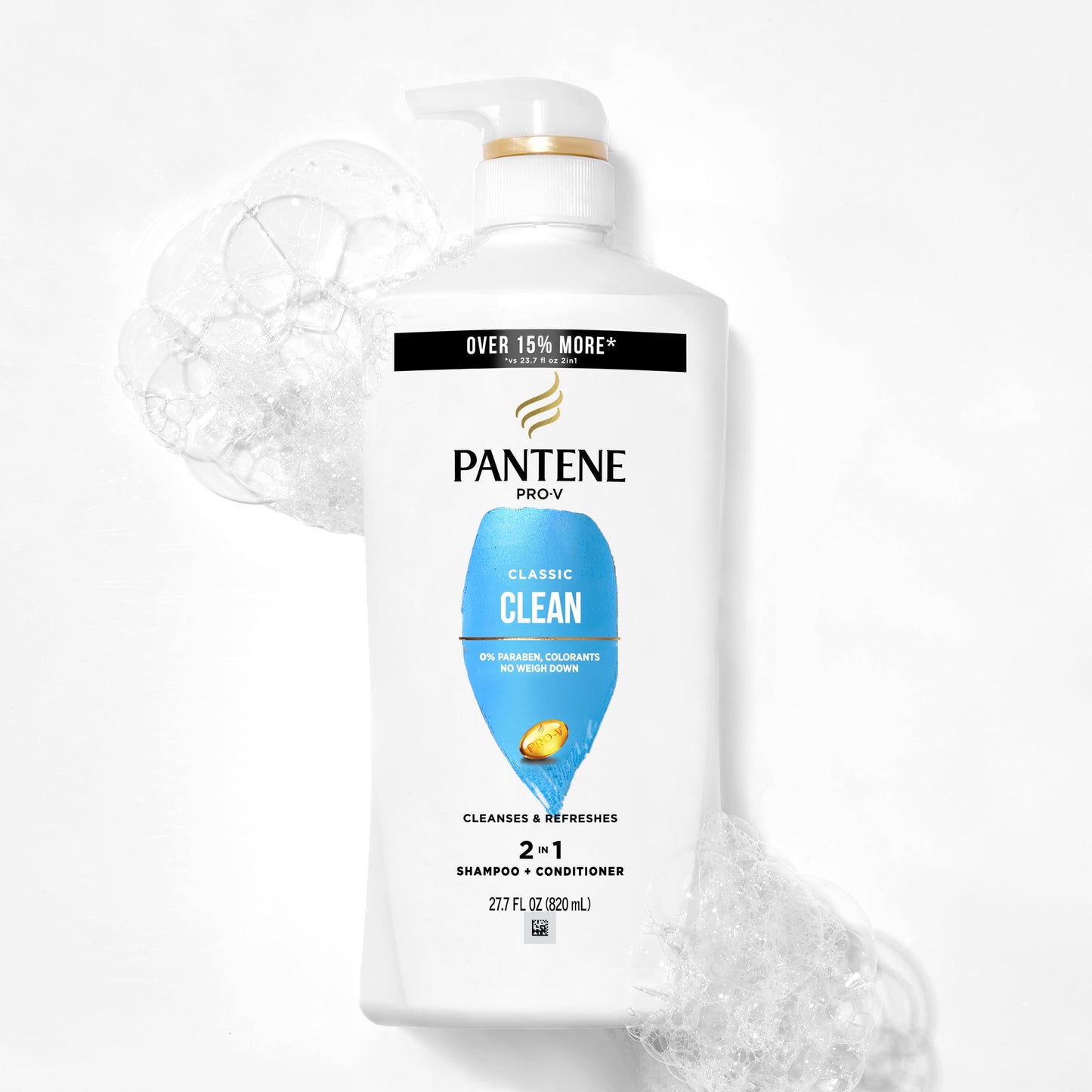 Pantene Pro-V Classic Clean 2in1 Shampoo + Conditioner, 27.7 oz