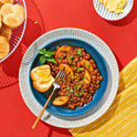 Bush's Bourbon & Brown Sugar Grillin' Beans, Plant-Based Protein, Canned Beans, 22 oz