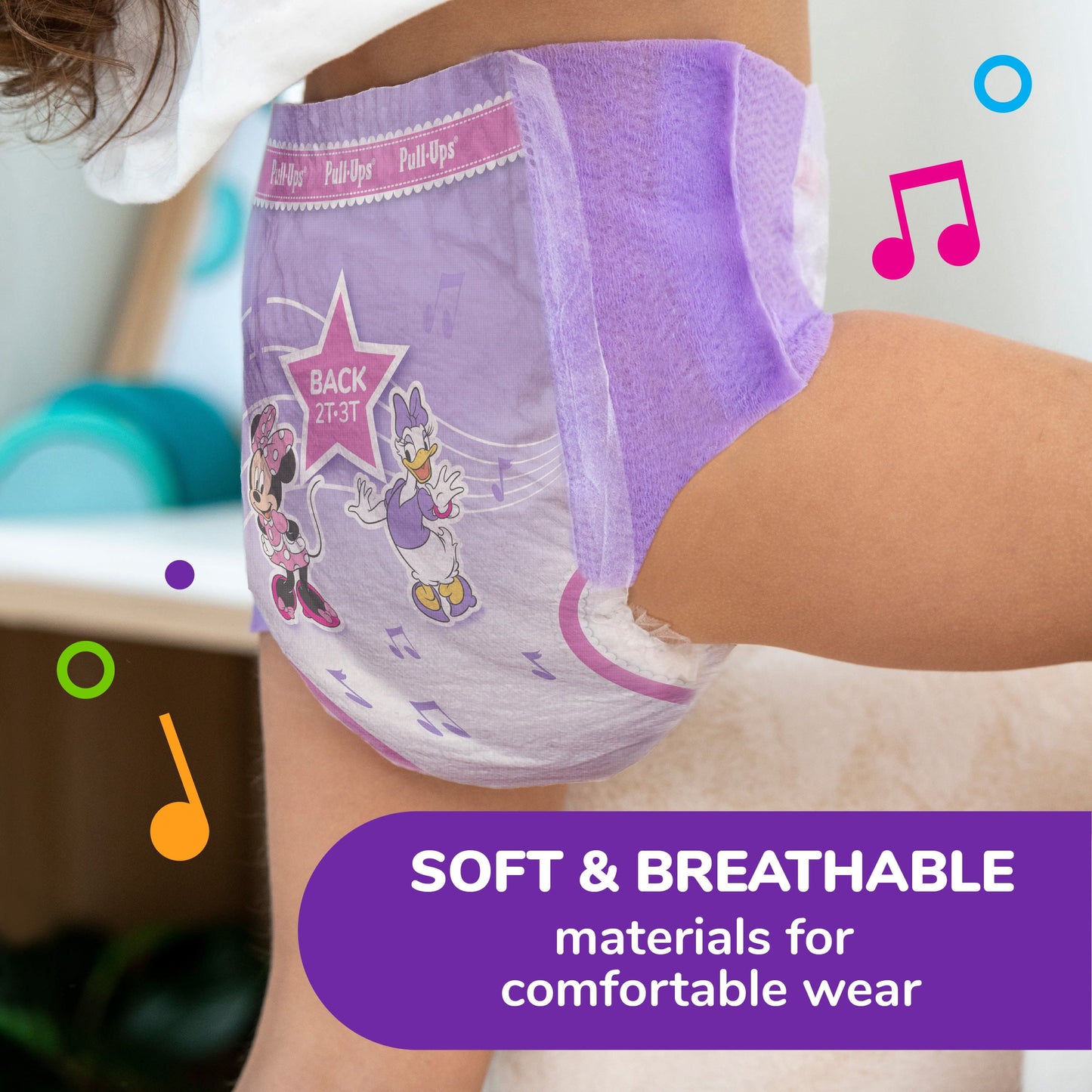 Pull-Ups Girls' Potty Training Pants, 2T-3T (16-34 lbs), 23 Count