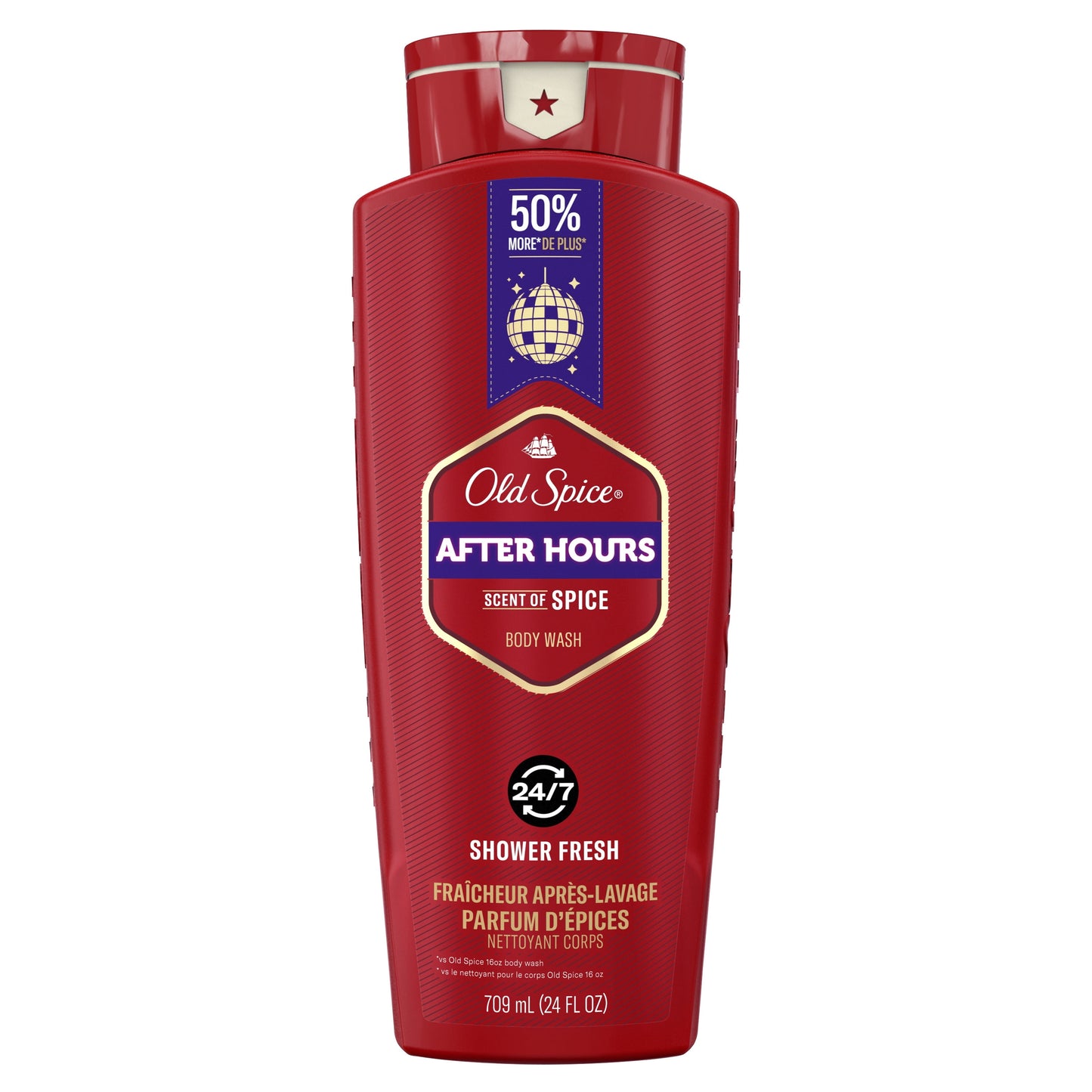 Old Spice Body Wash for Men, After Hours Scent, 24 fl oz