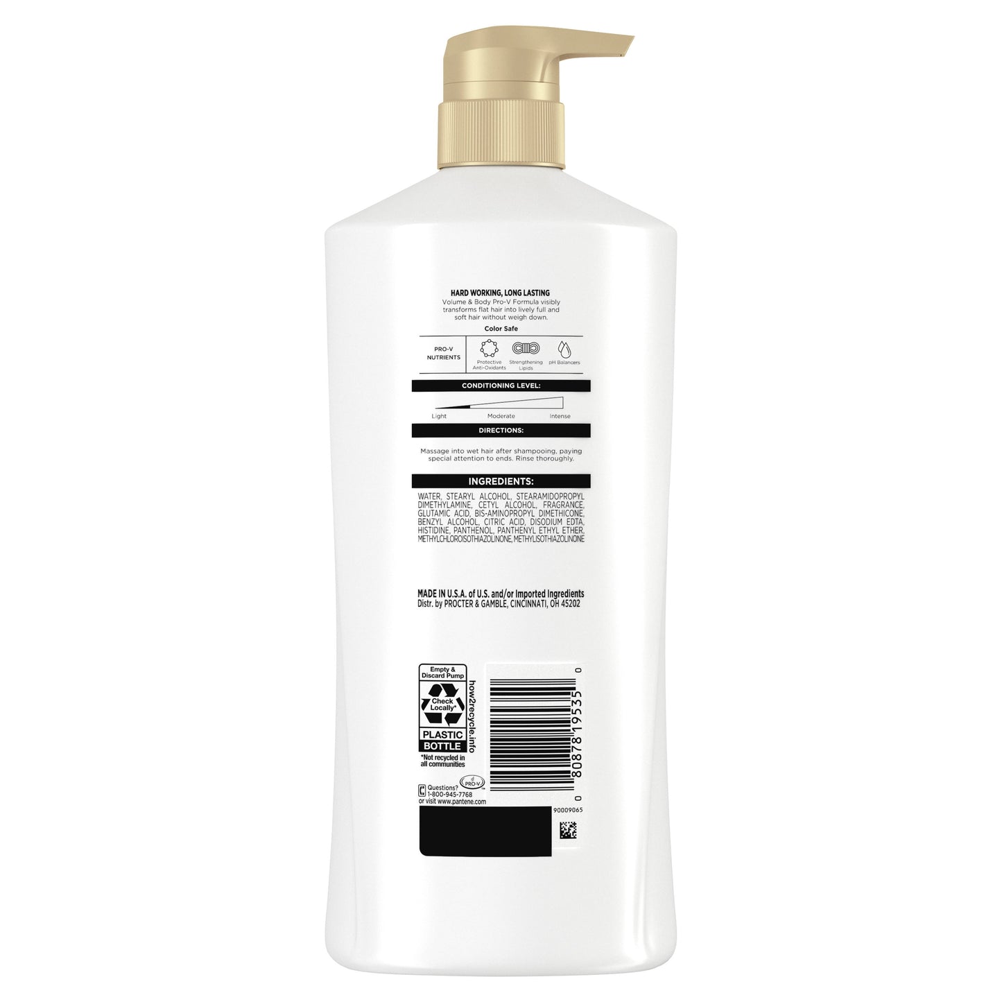 Pantene Pro-V Volume & Body Conditioner, 25.1oz/745mL