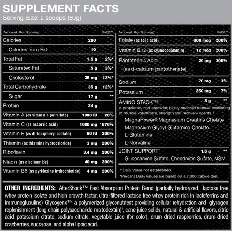 Myogenix AfterShock 2.64 Lbs.