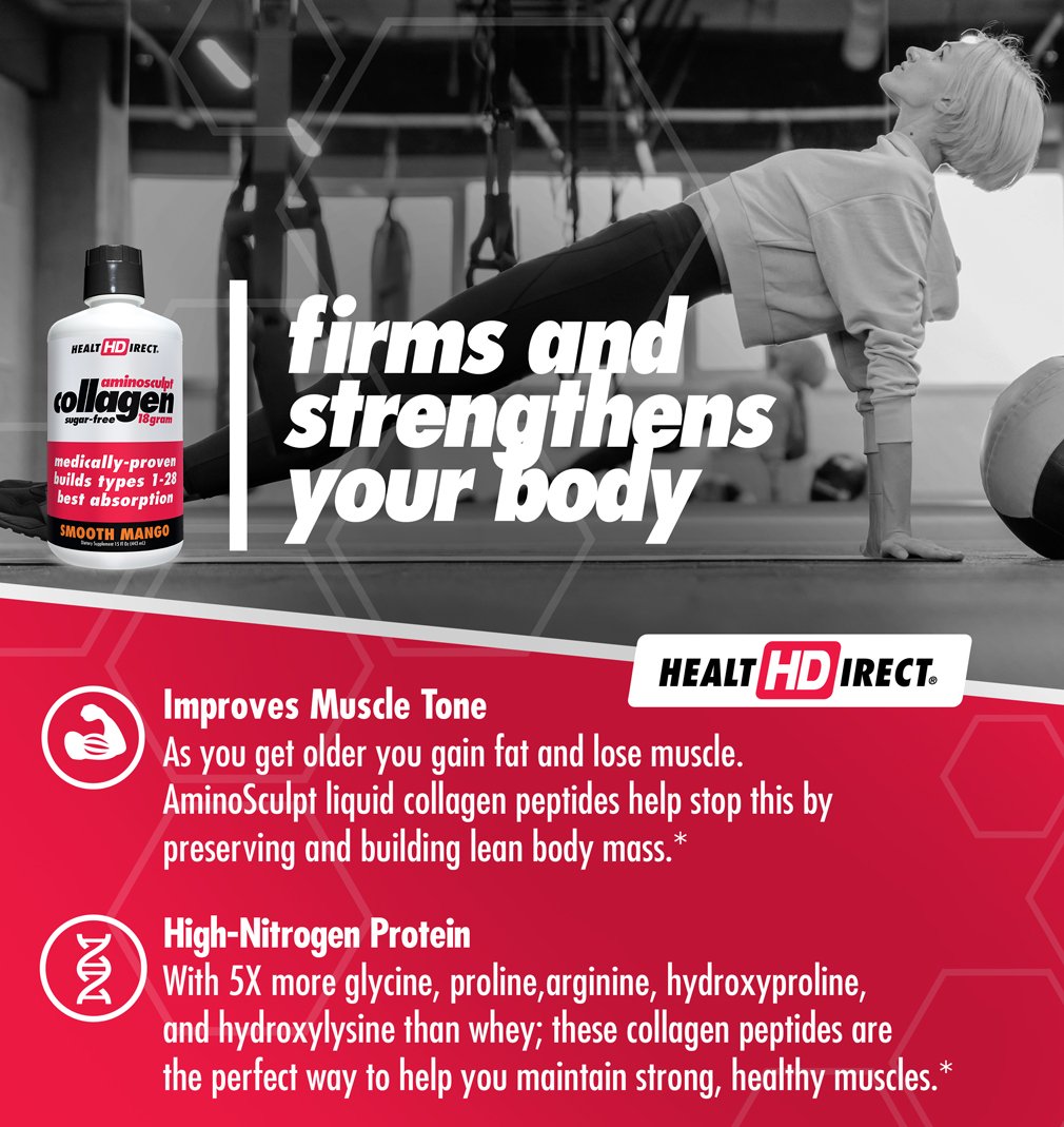 Health Direct aminosculpt collagen sugar-free