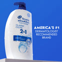 Head & Shoulders 2 in 1 Dandruff Shampoo and Conditioner, Classic Clean, 28.2 fl oz, For All Hair Types