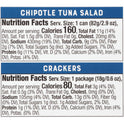 Bumble Bee Snack On The Run Chipotle Tuna Salad with Crackers Kit, 3.5 oz