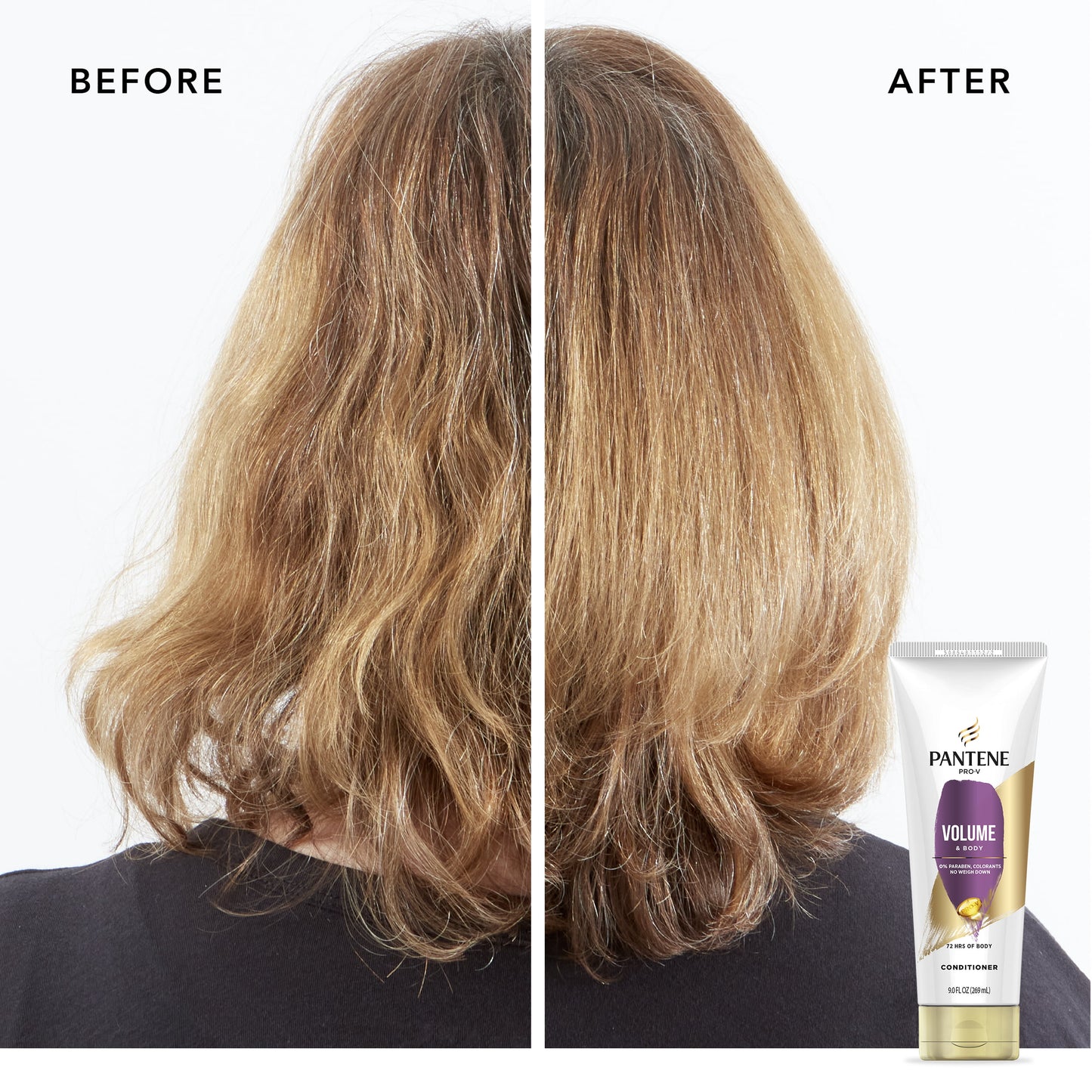 Pantene Pro-V Volume and Body Daily Conditioner, 9 fl oz
