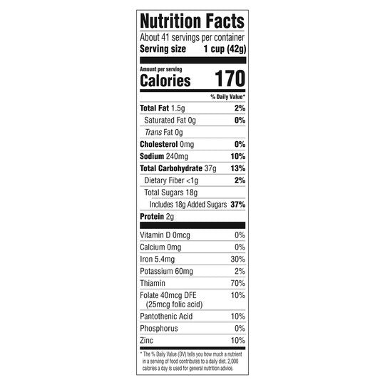 Malt-O-Meal Cocoa Dyno Bites Gluten Free Breakfast Cereal, 61 OZ Bag