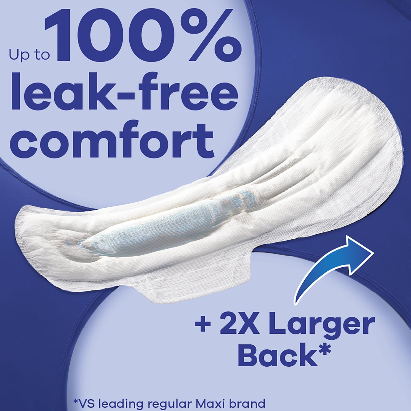 Always Maxi Pads with Wings, Size 5, Extra Heavy Overnight Absorbency, 27 CT
