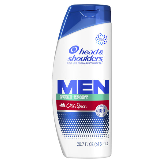 Head & Shoulders Mens Dandruff Shampoo, Old Spice Pure Sport, 20.7 oz