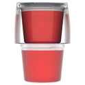 Jell-O Strawberry Sugar Free Jello Cups Gelatin Snack, 4 Ct Cups