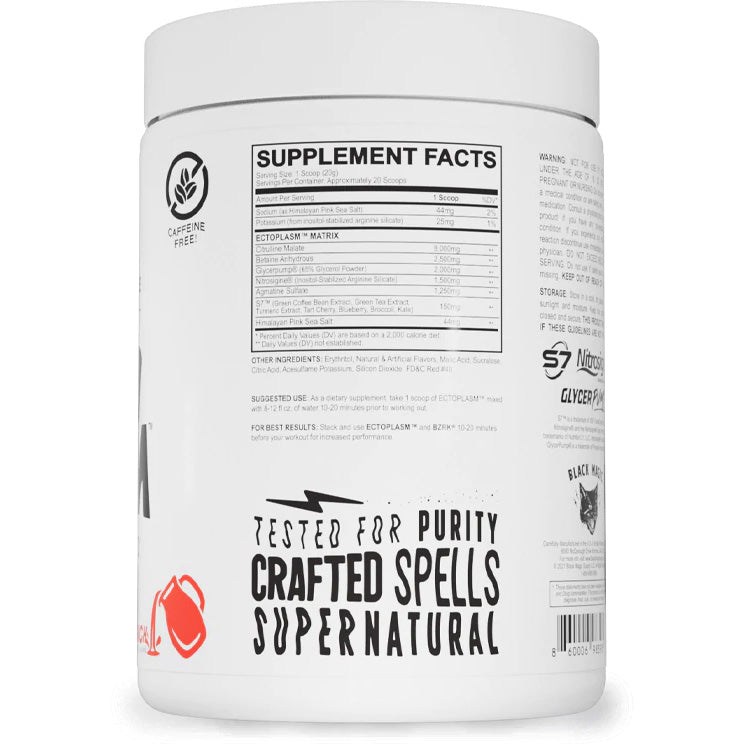 Black Magic ECTO PLASM Non-Stimulant Pump Igniter 20 Scoops