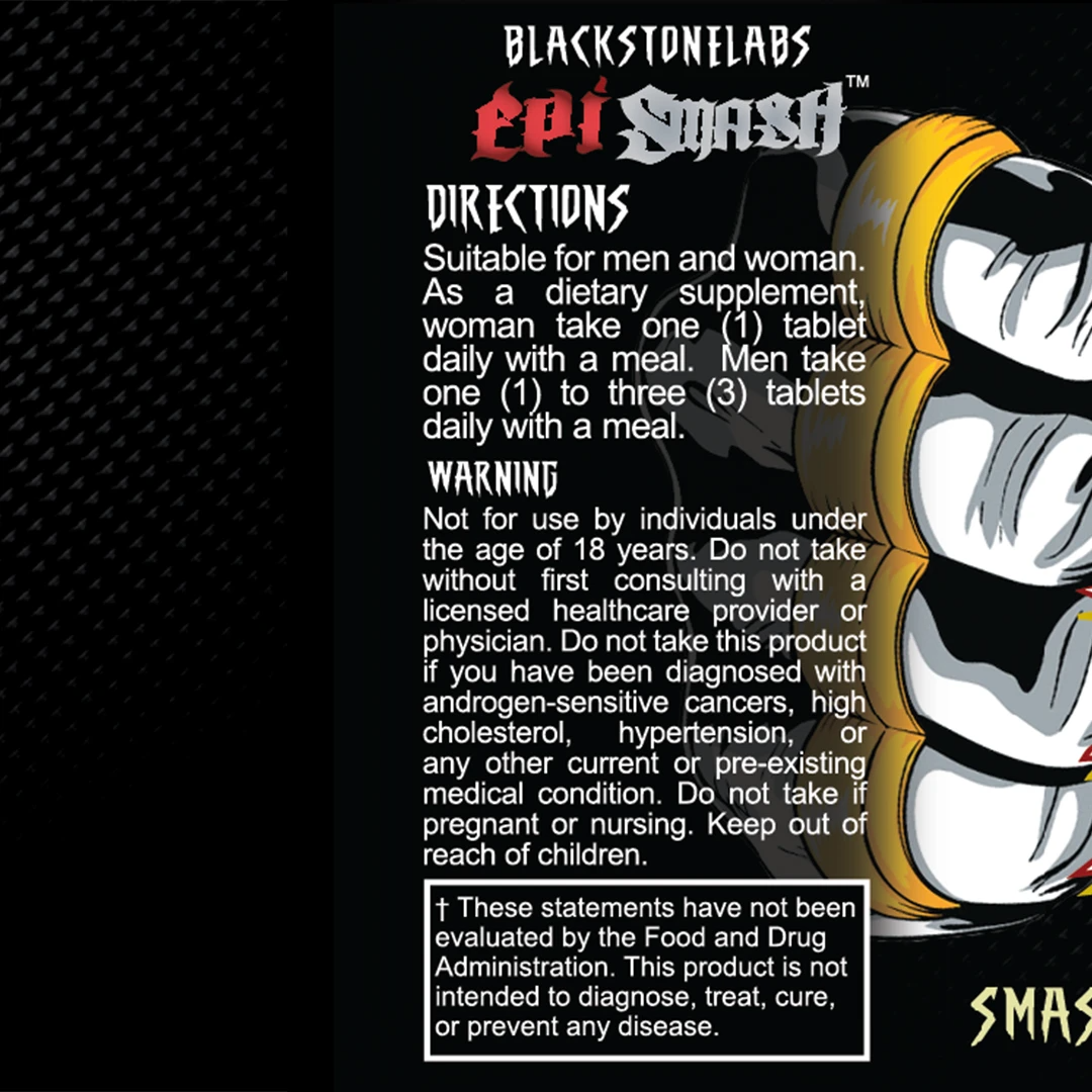 Blackstone Labs EpiSmash 60 Tablets
