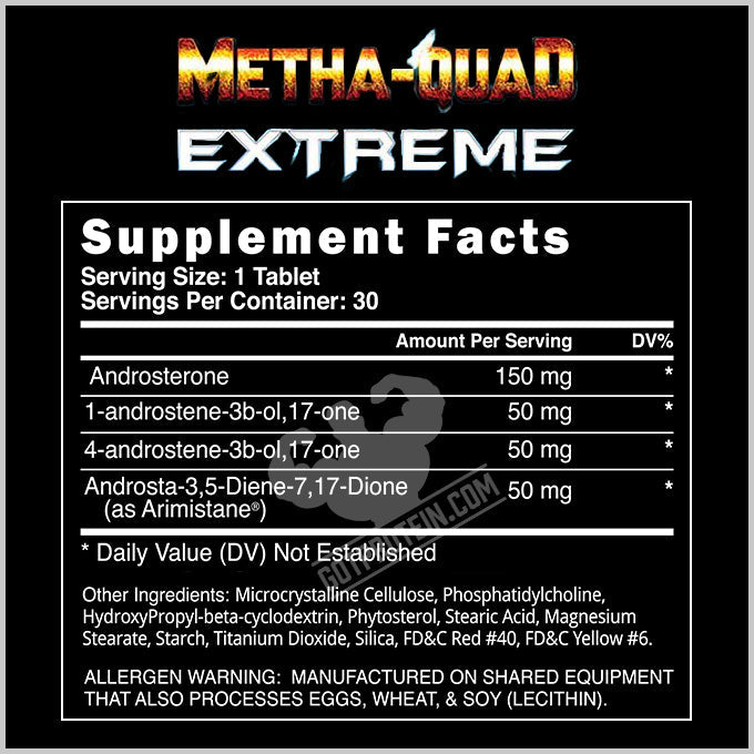 Blackstone Labs Metha-Quad Extreme 30 Tablets
