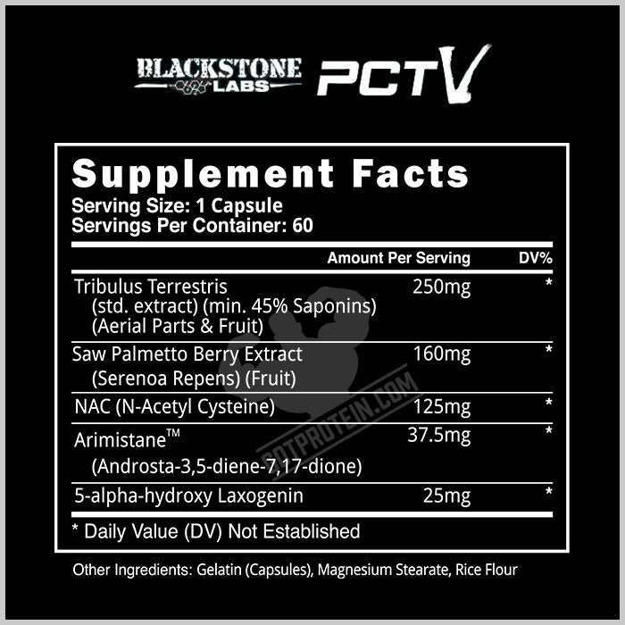 Blackstone Labs PCT V 60 Capsules