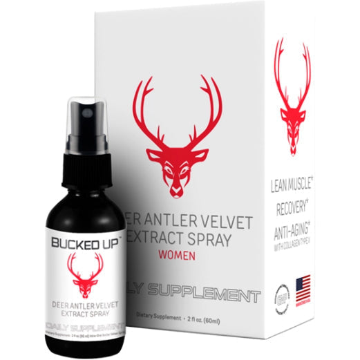 Bucked Up Deer Antler Velvet Spray For Women 2 fl oz.