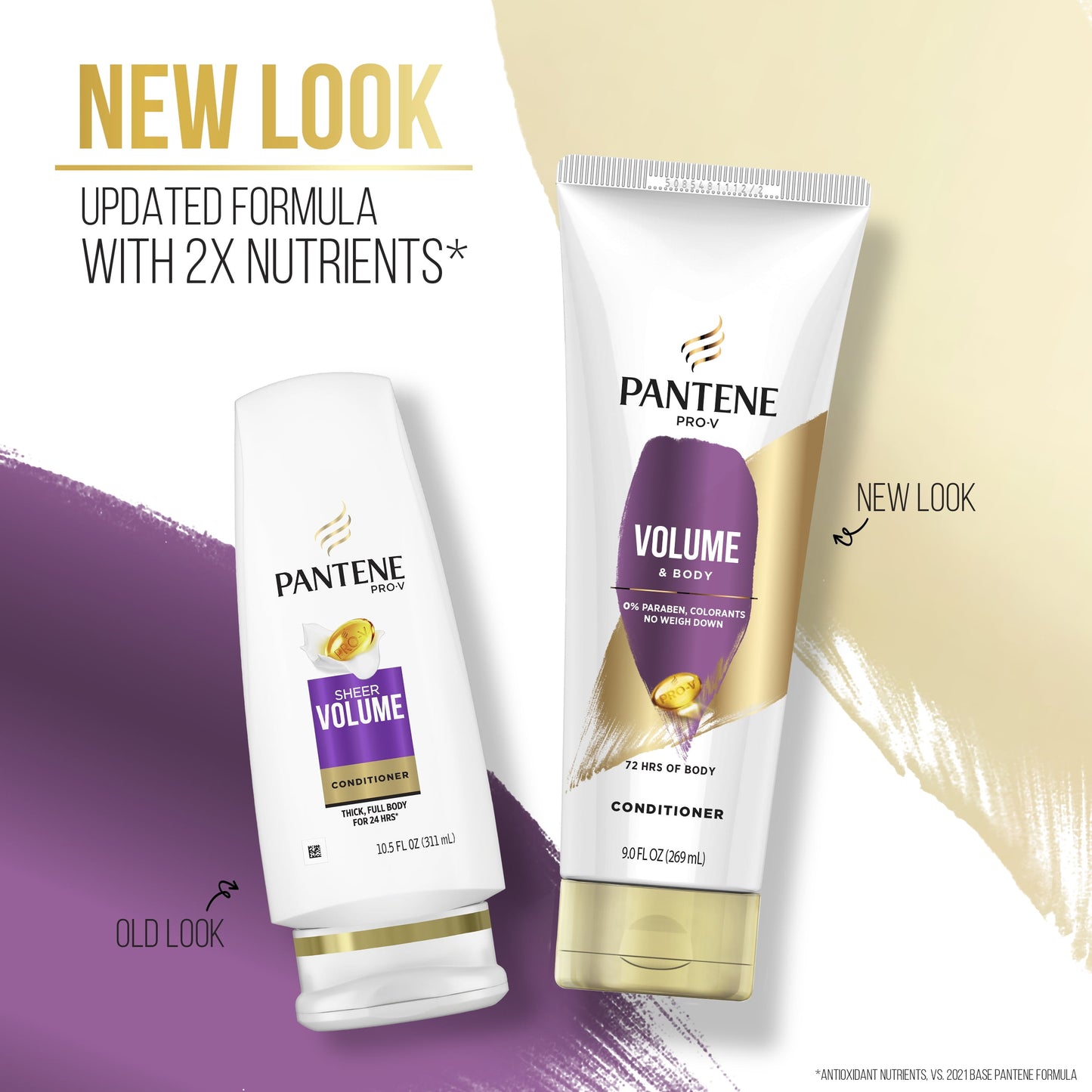 Pantene Pro-V Volume and Body Daily Conditioner, 9 fl oz