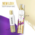 Pantene Volume Mousse, Boosts Fine Flat Hair for Max Fullness, 6.6 oz