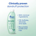 Head & Shoulders BARE Soothing Hydration Dandruff Shampoo, Anti-Dandruff, 13.5 oz